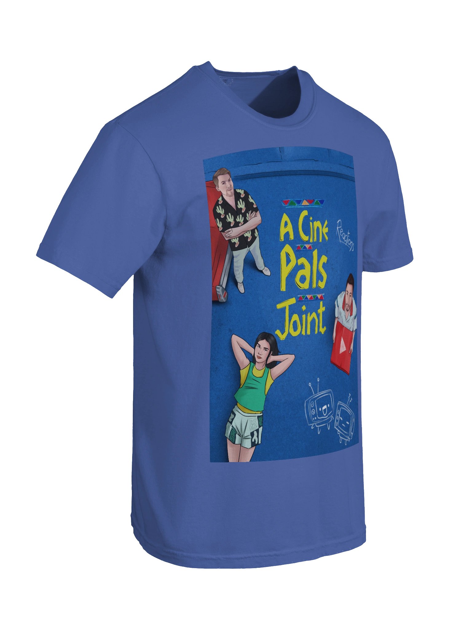 A CinePals Joint: The "Right Thing" Tee in Blue product image (8)