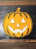Halloween Pumpkin Layered Wood Sign
