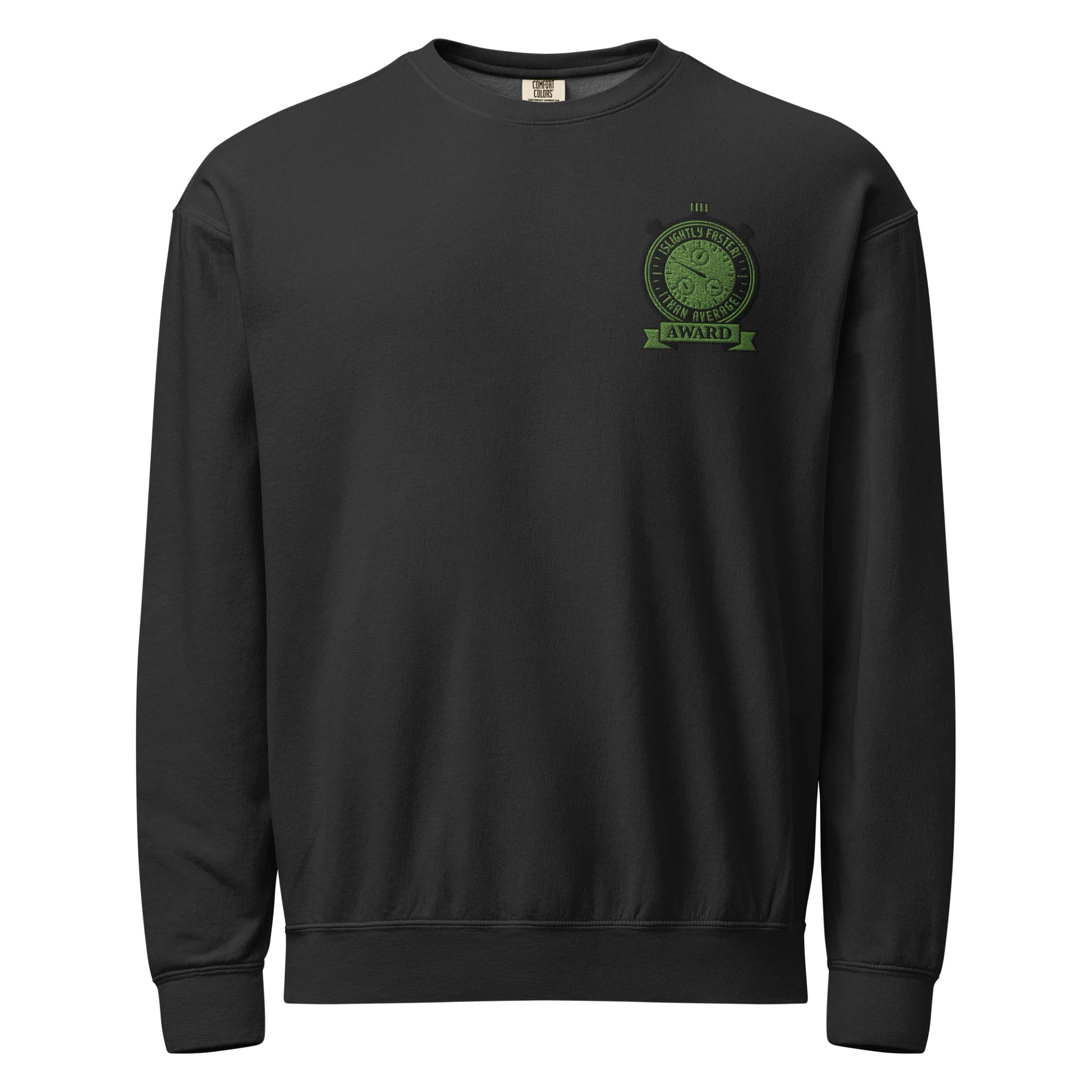 Slightly Faster Award embroidered crewneck product image (1)