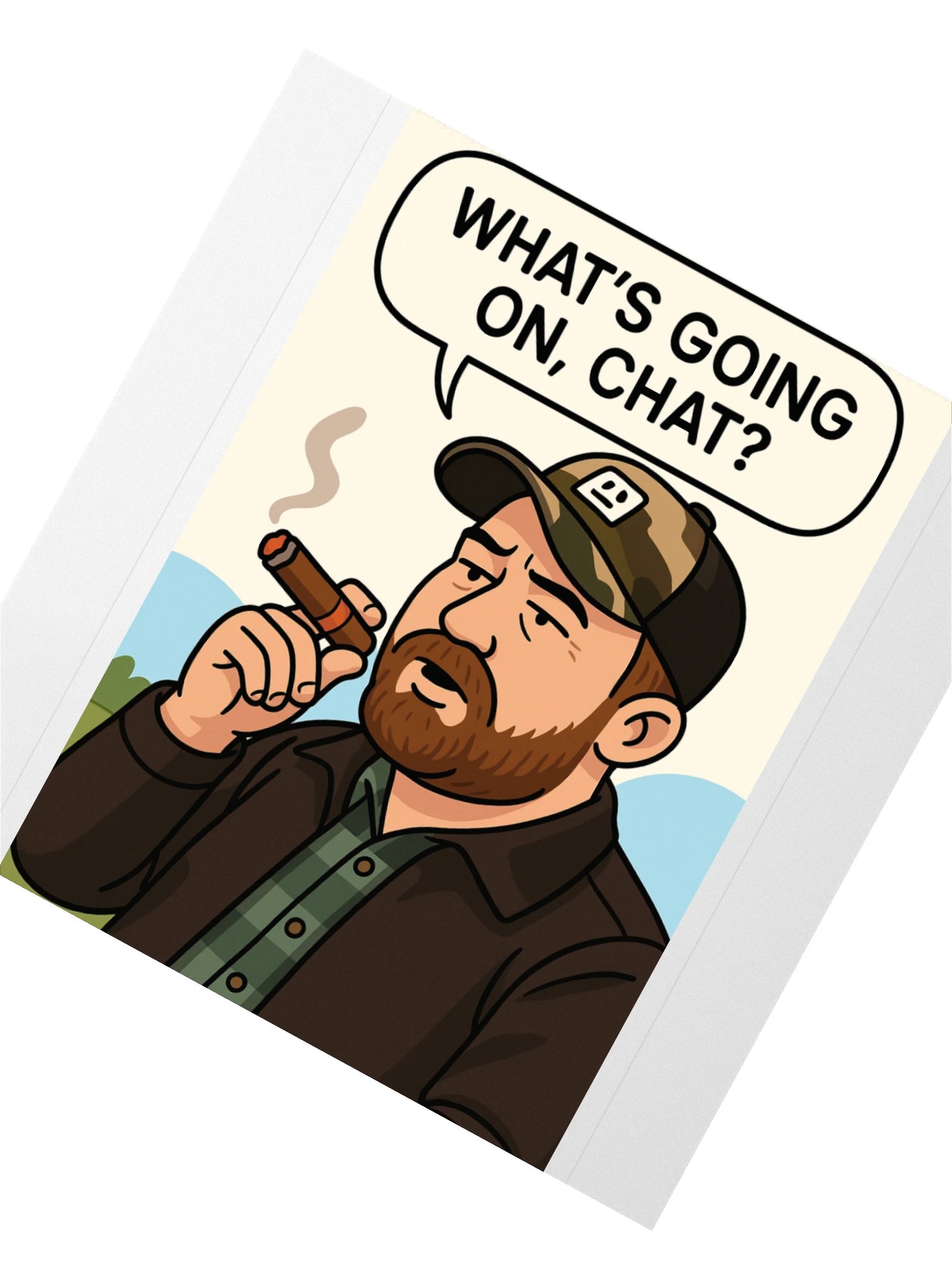 Bearded Chat Sticker Set product image (3)