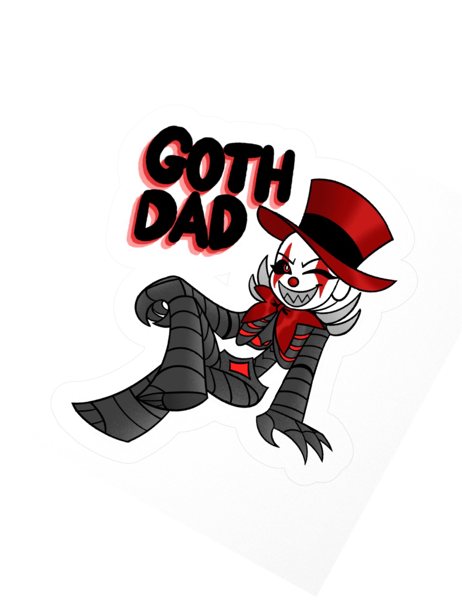 Death Horse "Goth Dad" Sticker product image (2)