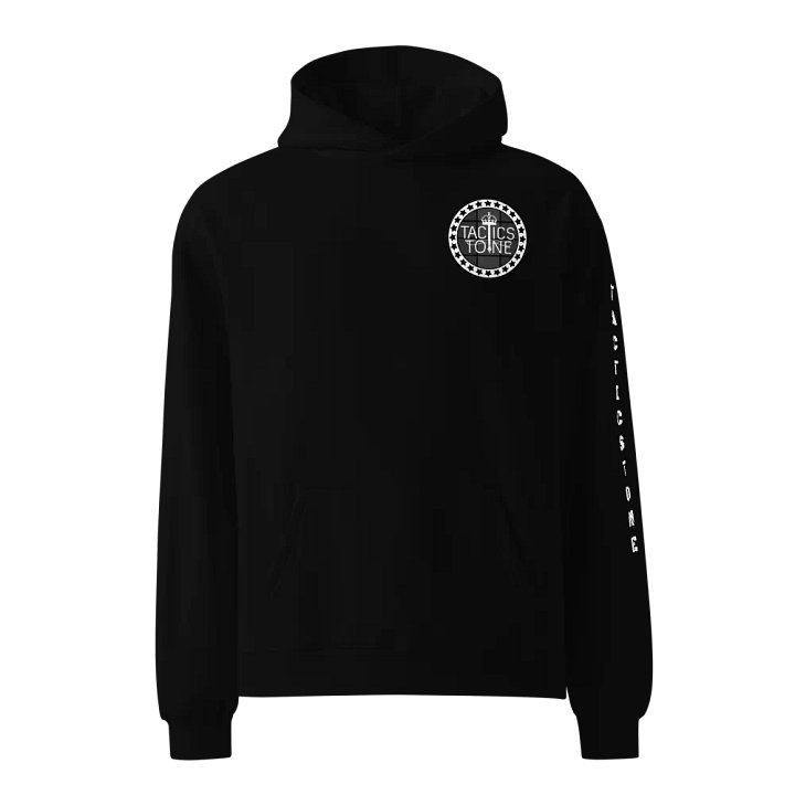 Crown Classic Logo - B&W Oversized Hoodie product image (1)