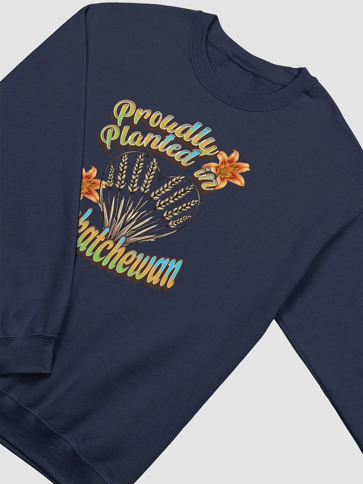 Proudly Planted In Saskatchewan Soft-Spun Comfort Crewneck product image (14)