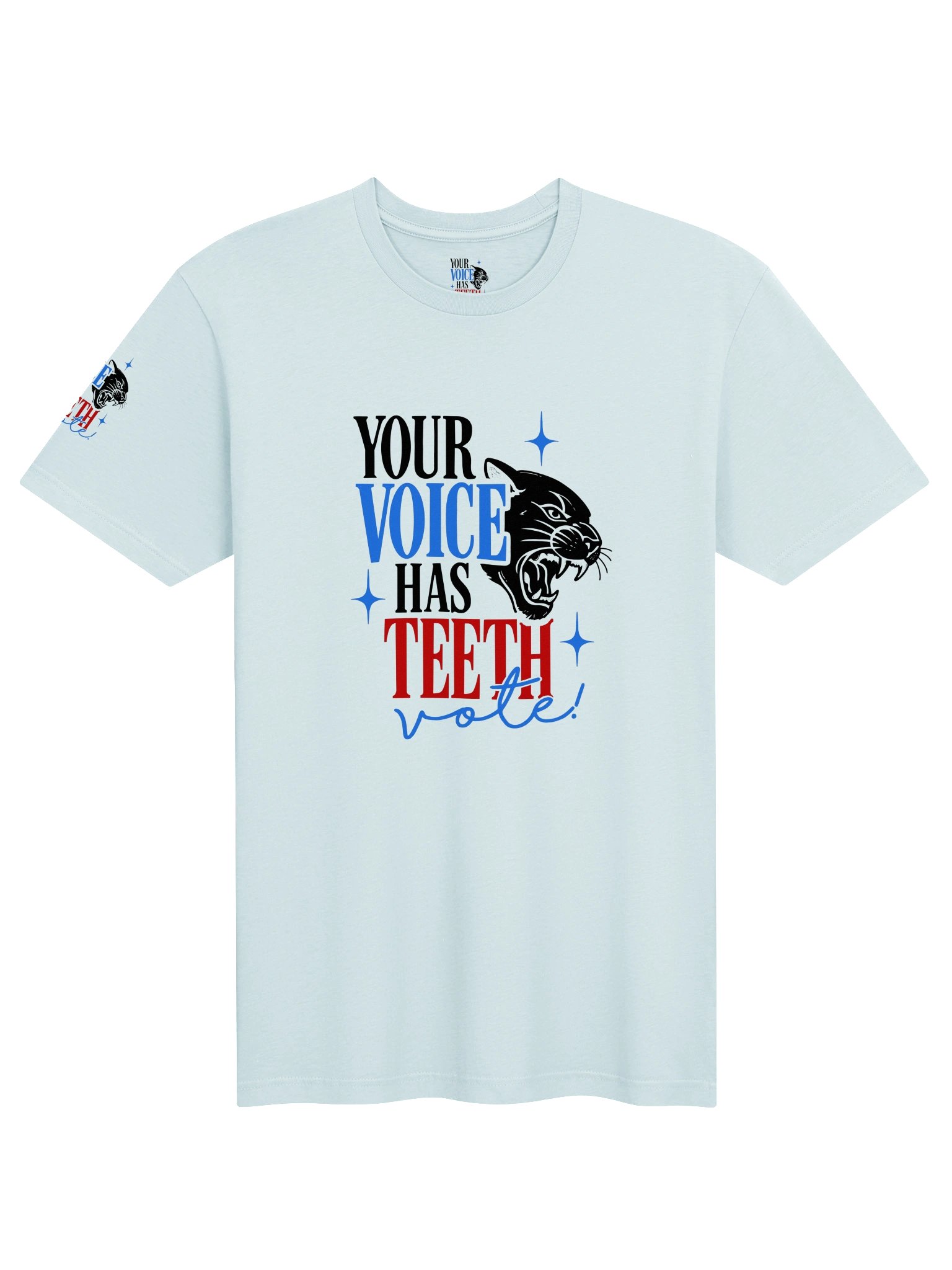 Your Voice Has Teeth Tee | Brand Next Level product image (11)