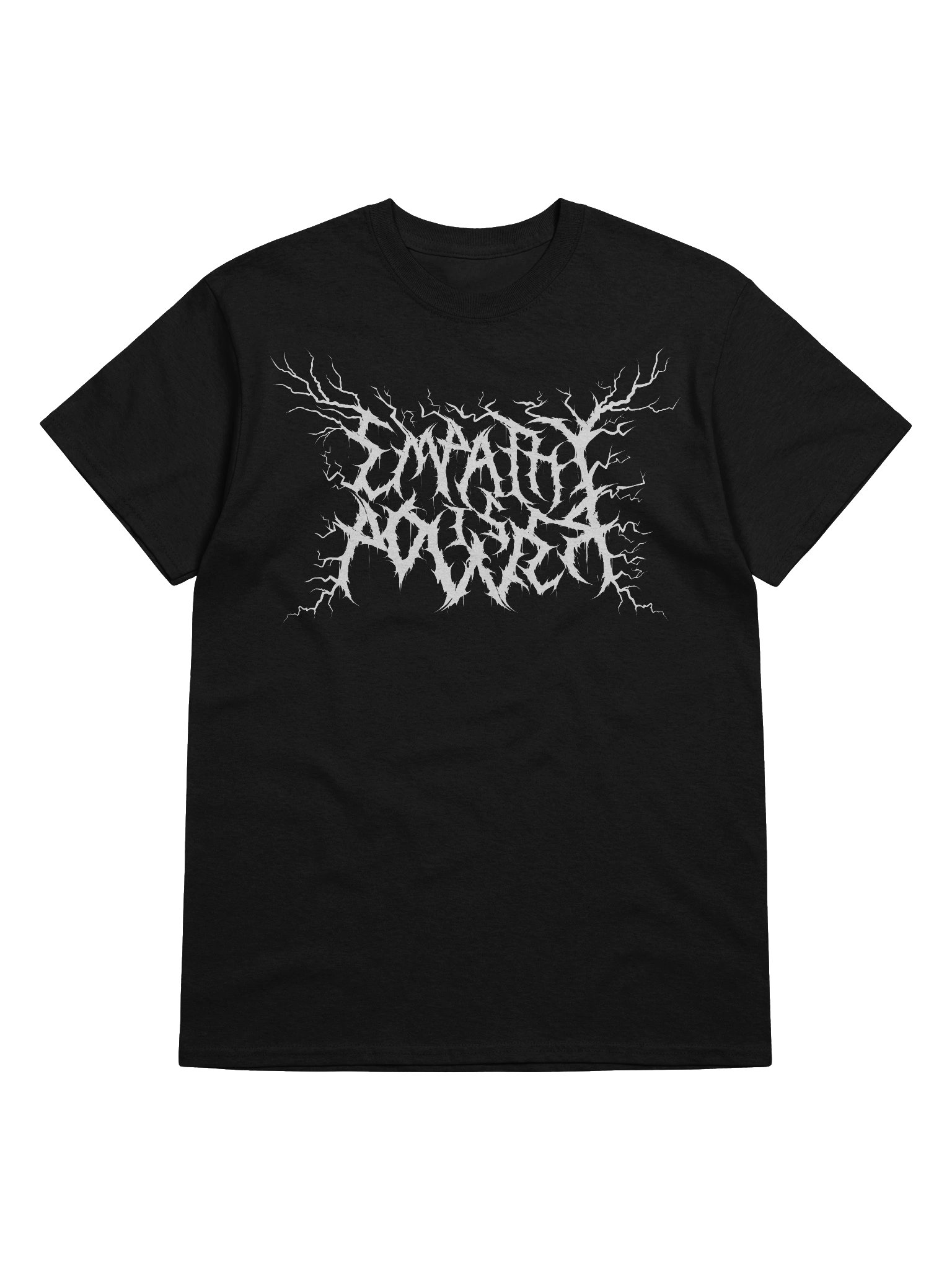 DEATH METAL Empathy is Power T-Shirt! (White Logo) product image (5)