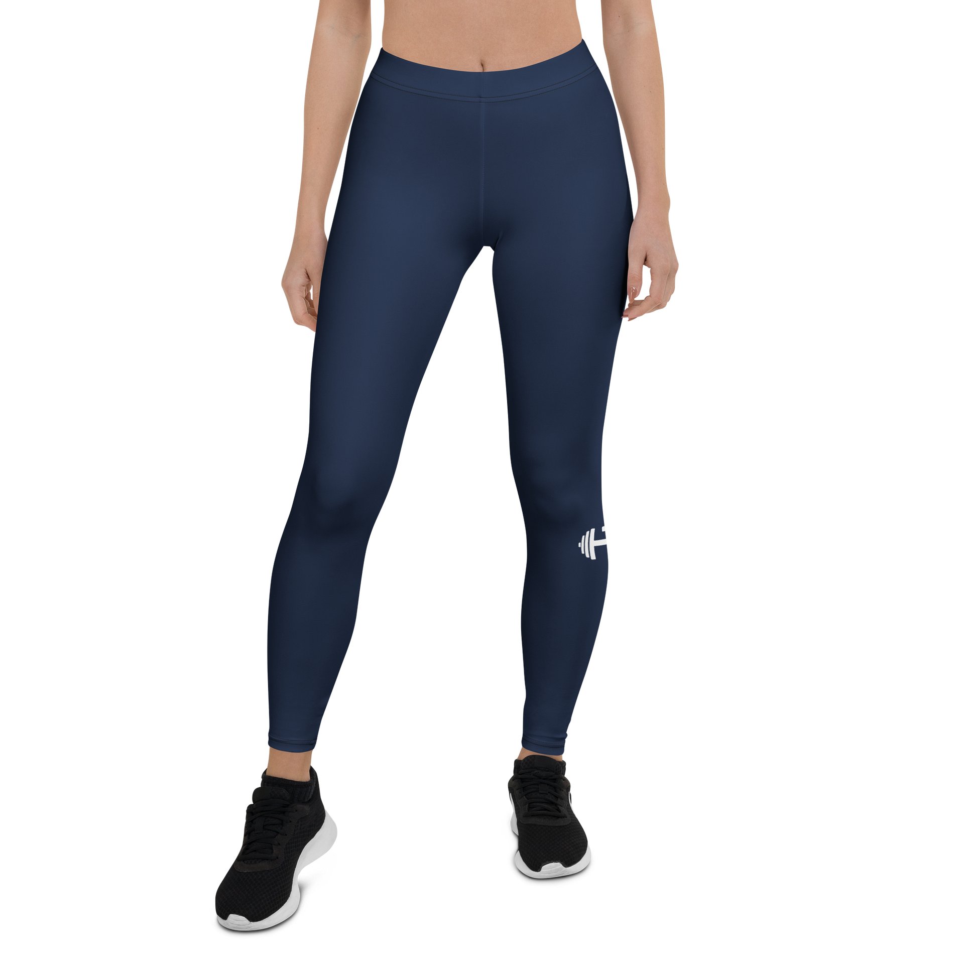 His House Womens Performance Leggings - Navy product image (1)