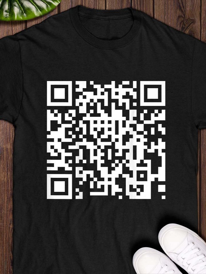 Trump QR Code T-shirt product image (1)