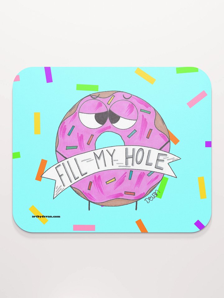 Dirty Donut Mousepad product image (2)