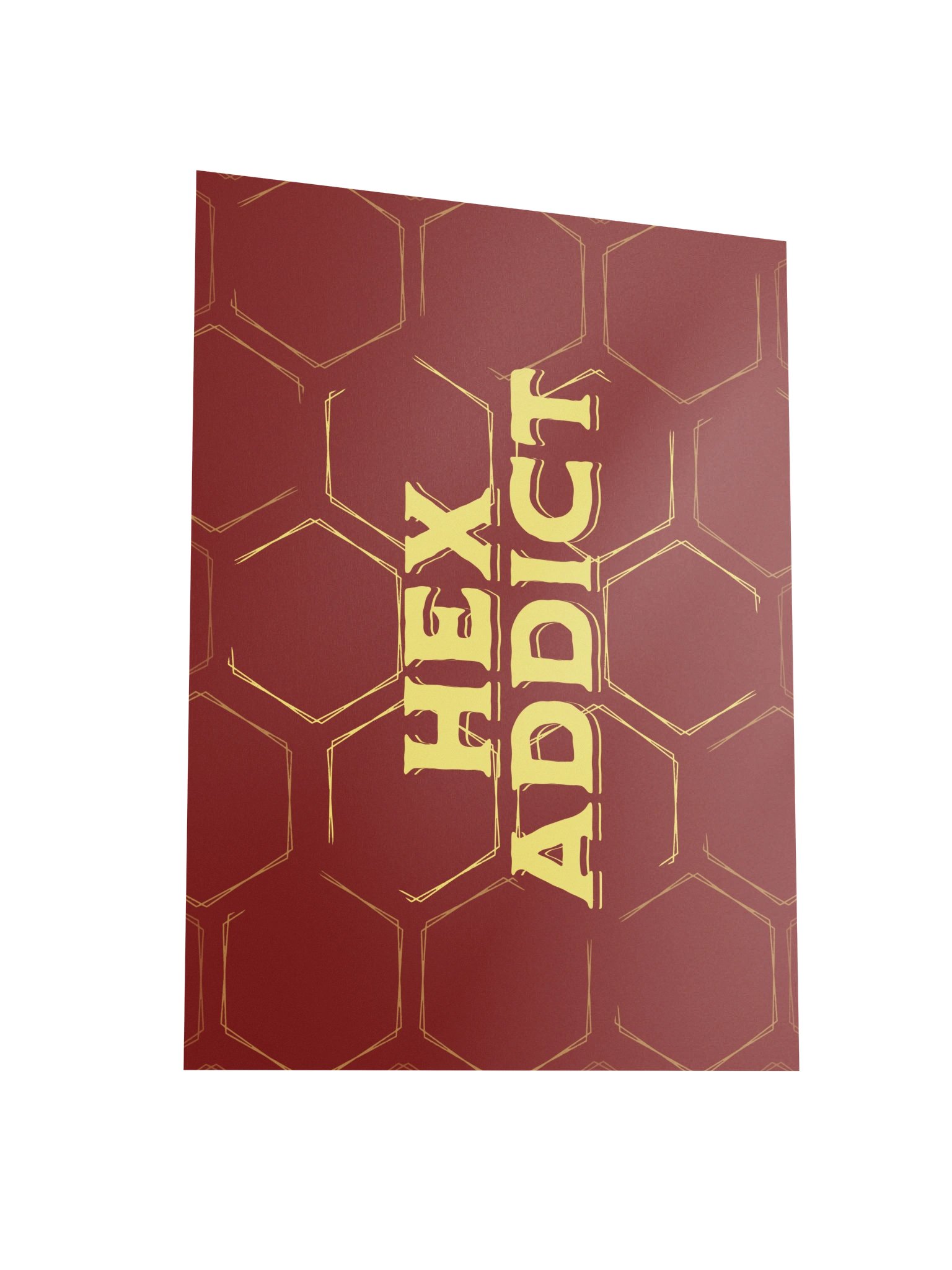 Hex Addict Board Game Room Poster - UNFRAMED product image (3)