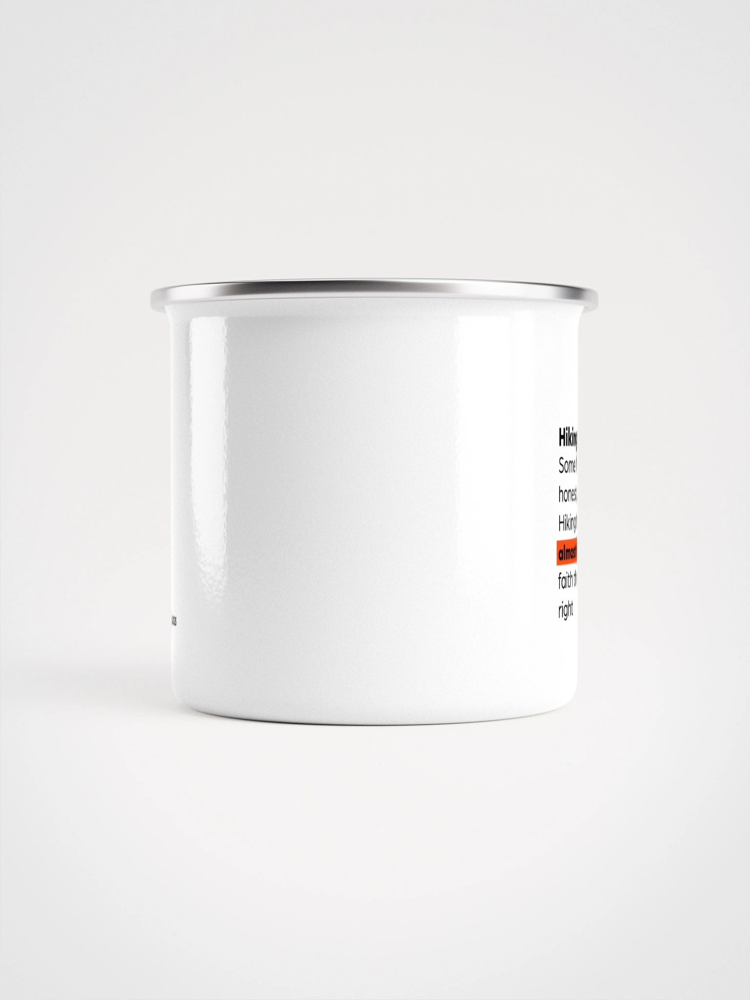 Hiking Friendships - Enamel Mug product image (2)