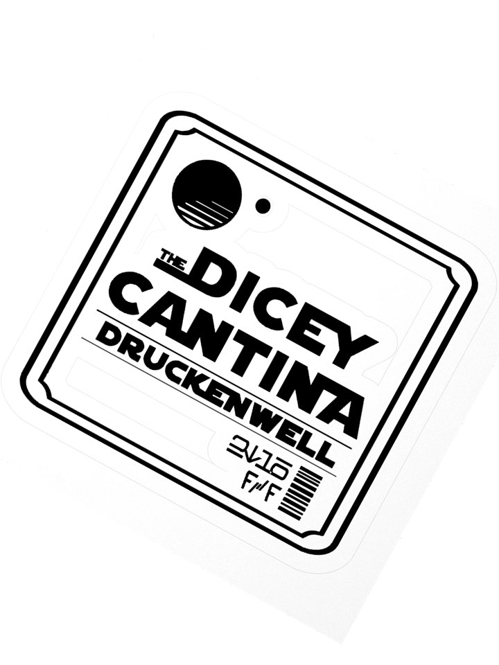 Druckenwell Badge Sticker product image (2)