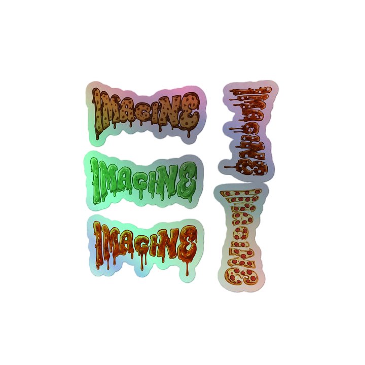 IMAG1NE V2 | HOLOGRAPHIC STICKERS product image (2)