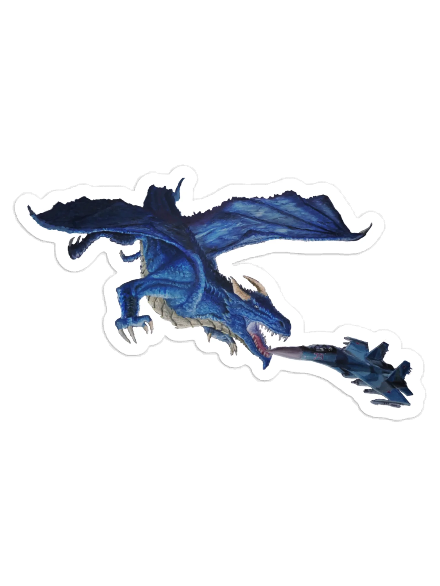 Dragon's Wrath - Vinyl Decal product image (1)