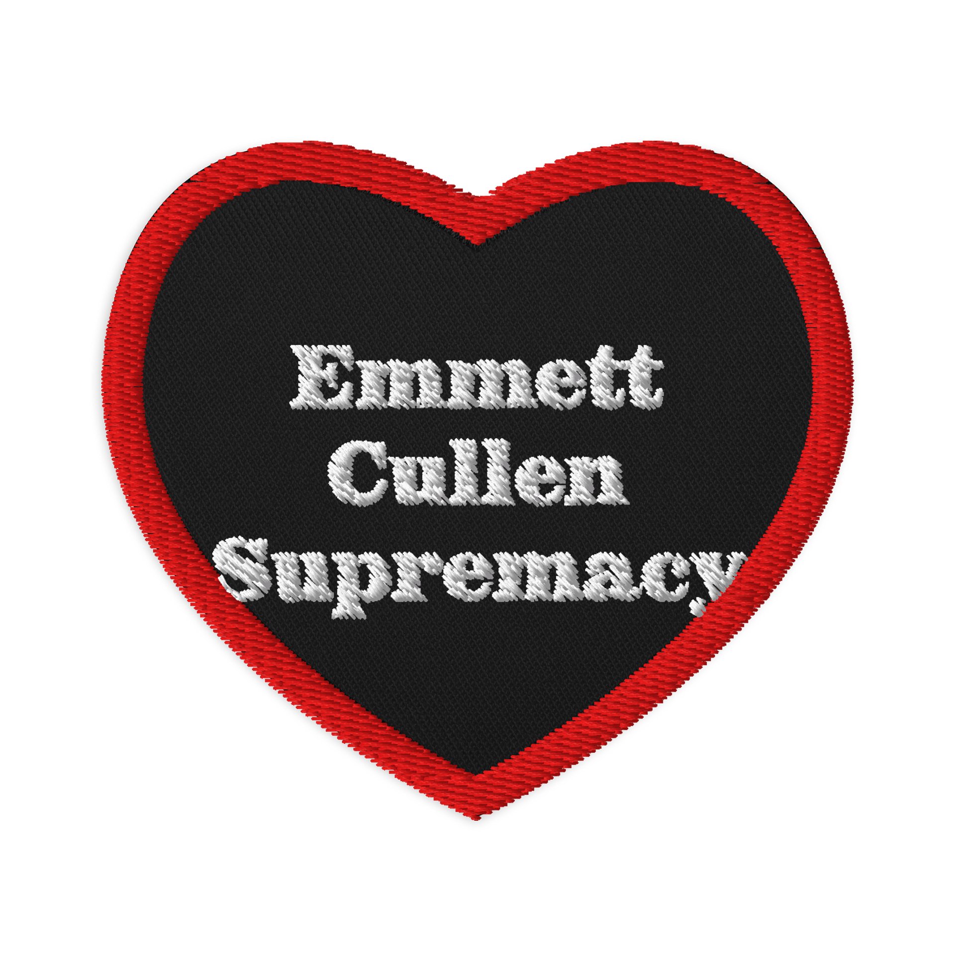 "Emmett Cullen Supremacy" Embroidered Patch product image (1)