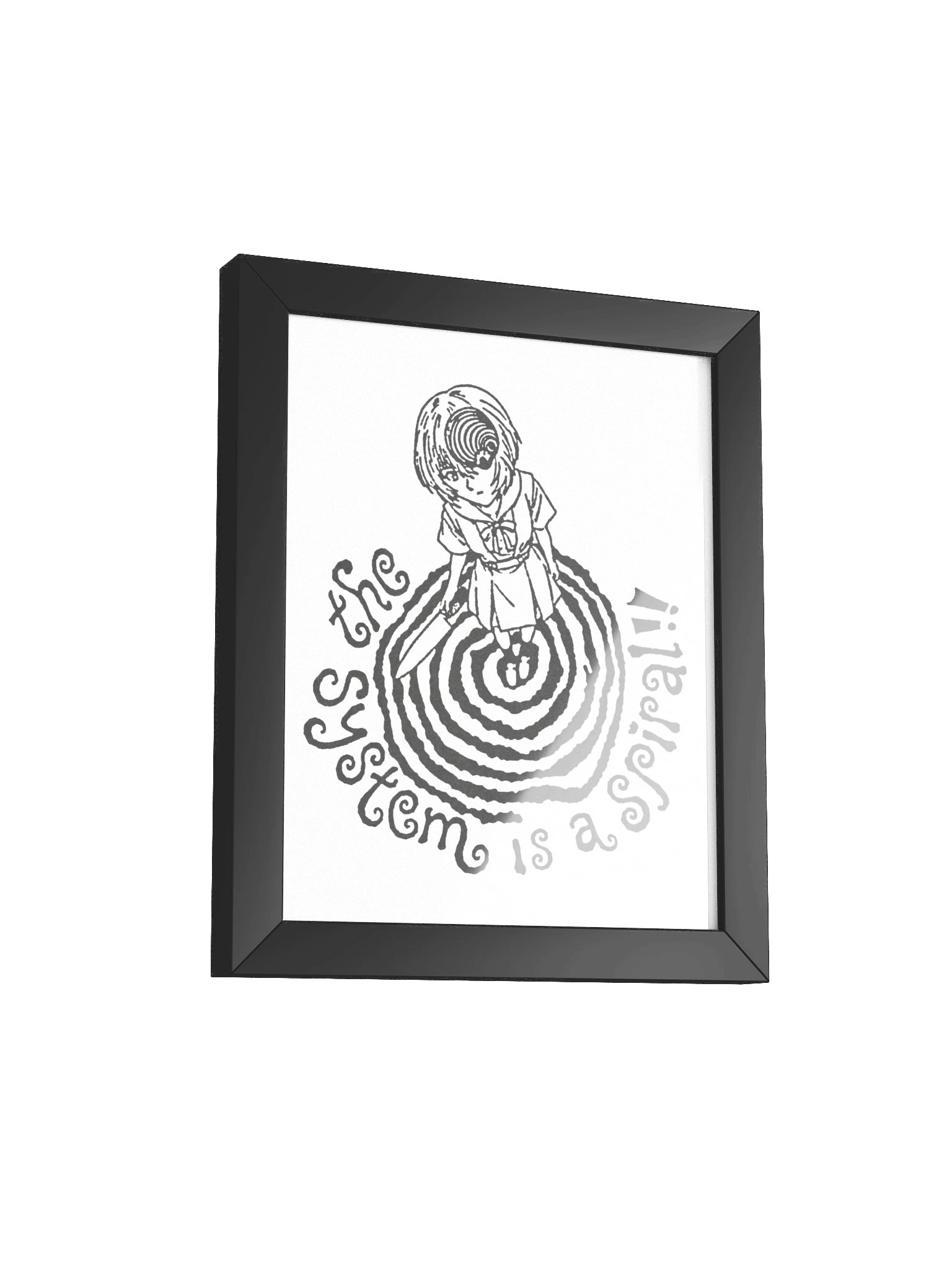 SPIRAL ! Framed Print. product image (2)
