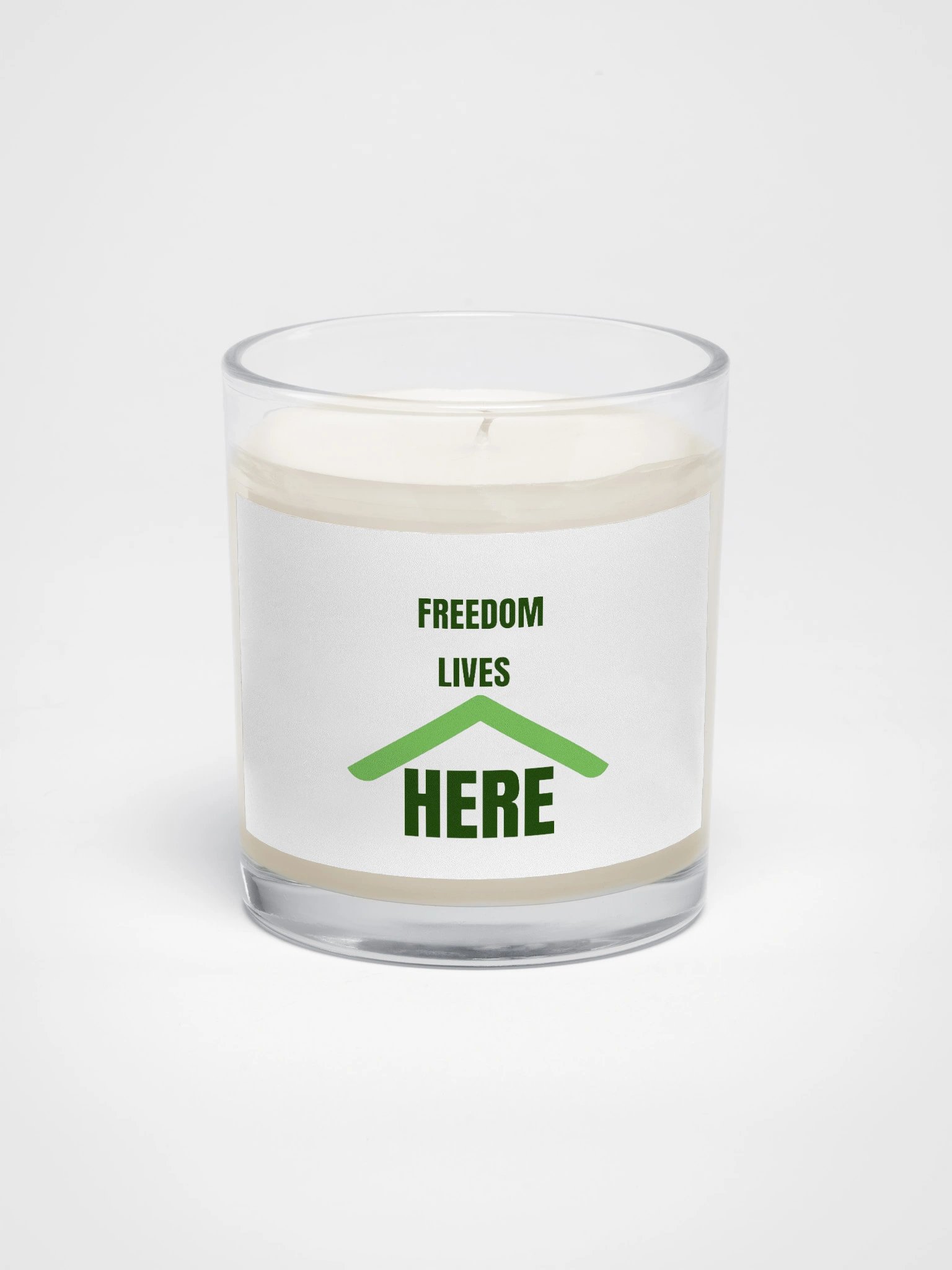 Freedom Lives Here Scented Soy Wax Candle product image (1)