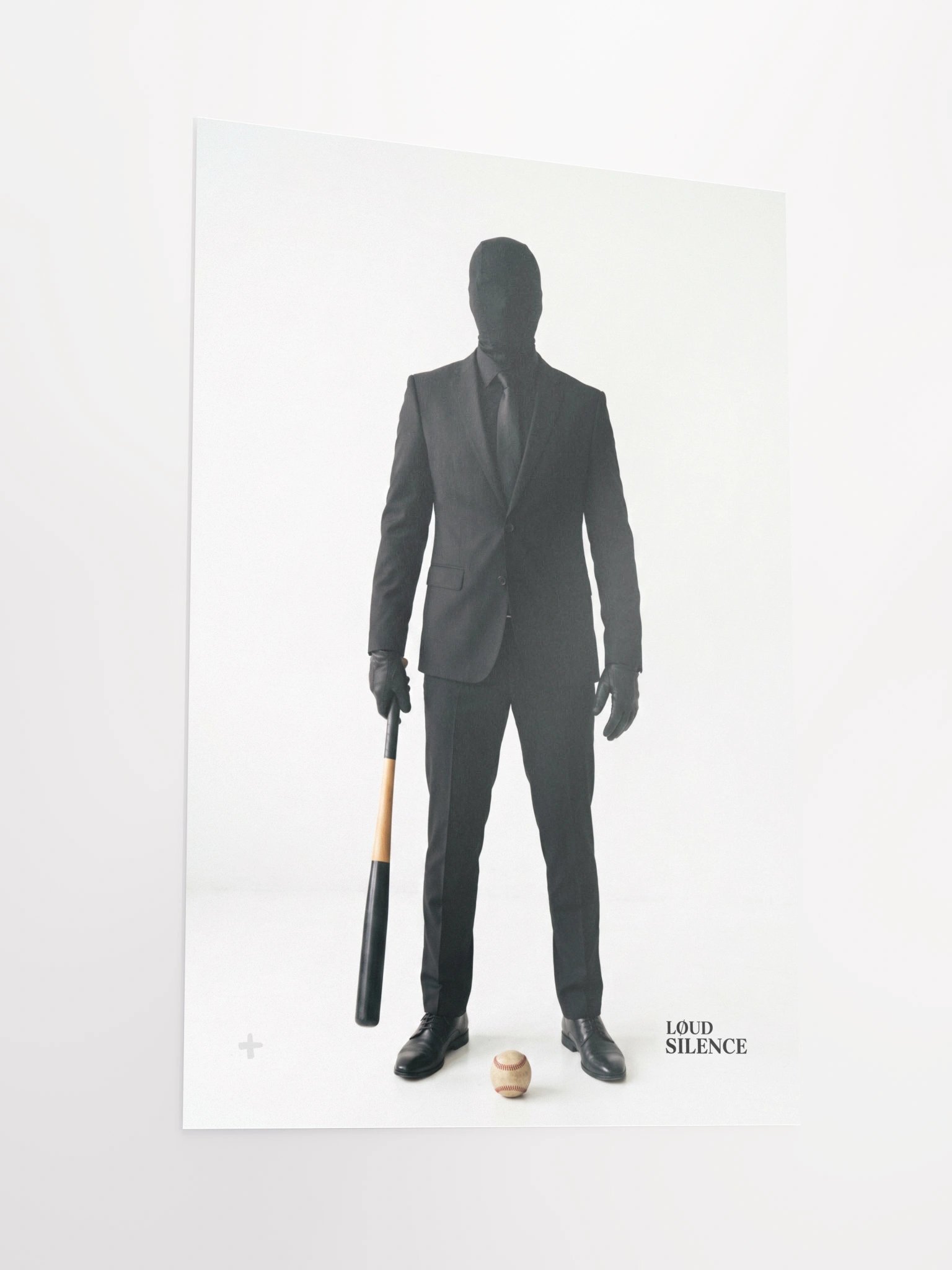 LØUD SILENCE HIS - BASEBALL BANDIT PRINT product image (2)