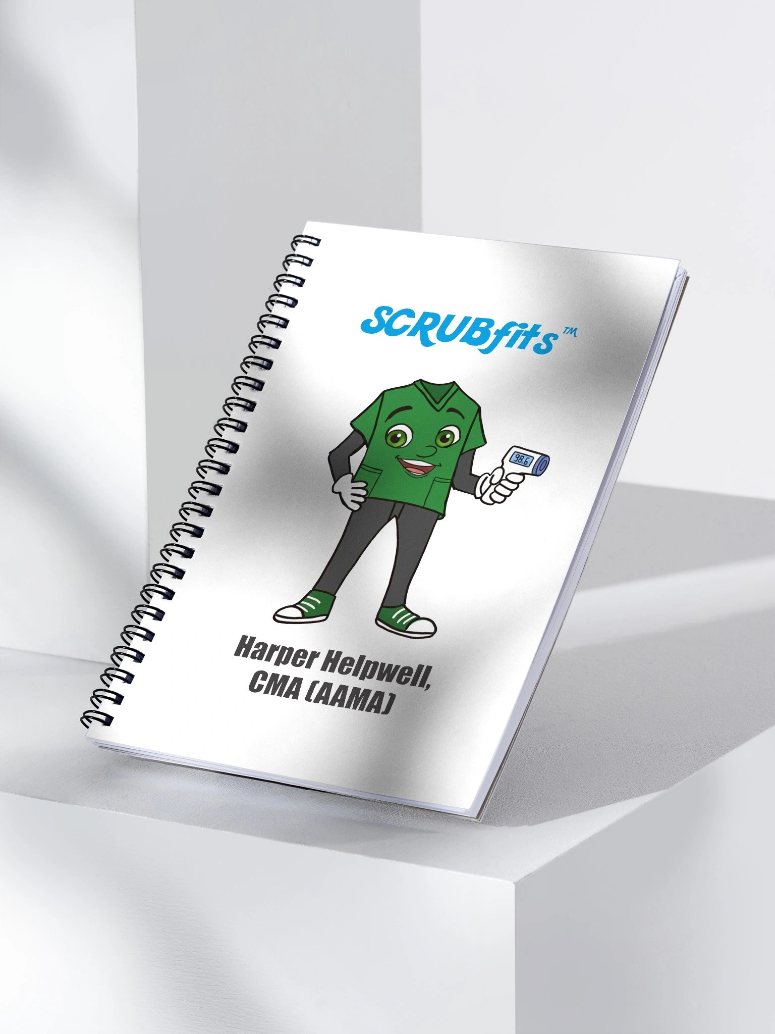 Harper Helpwell, CMA (AAMA) Spiral Notebook product image (3)