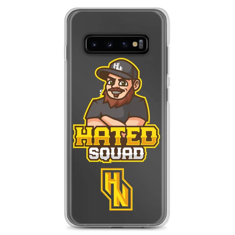 Hated Squad H Logo Clear Samsung® Case product image (2)