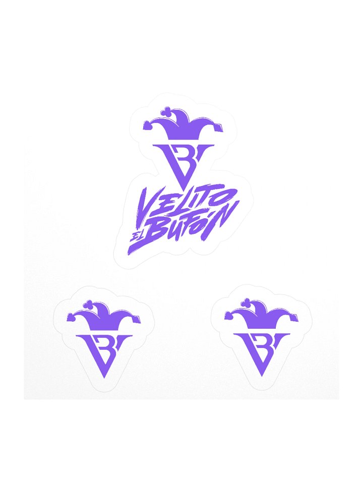 Velito el Bufón - Kiss Cut Stickers product image (1)