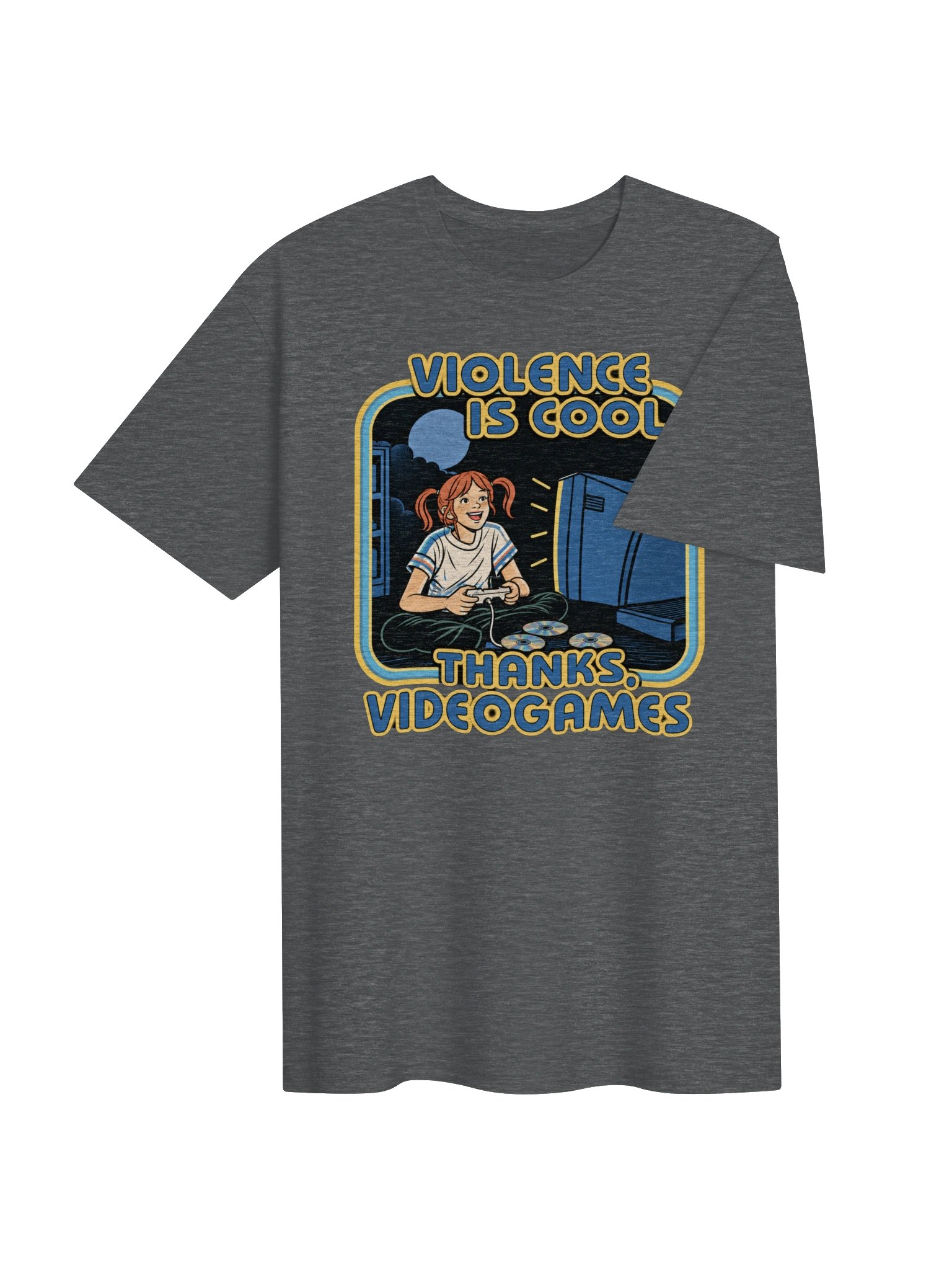 GTA 6 Cal Hampton Violence Is Cool Unisex T-Shirt product image (4)