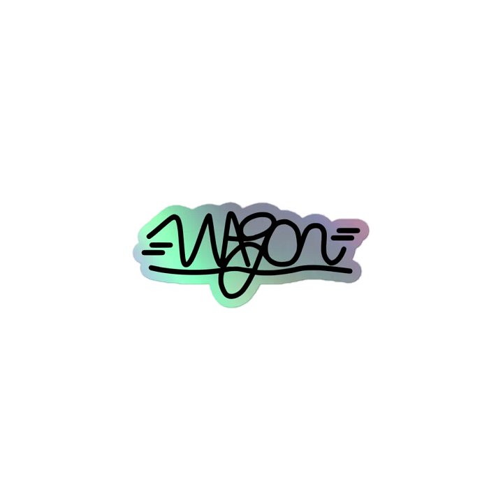 Wagon Holographic Sticker product image (1)