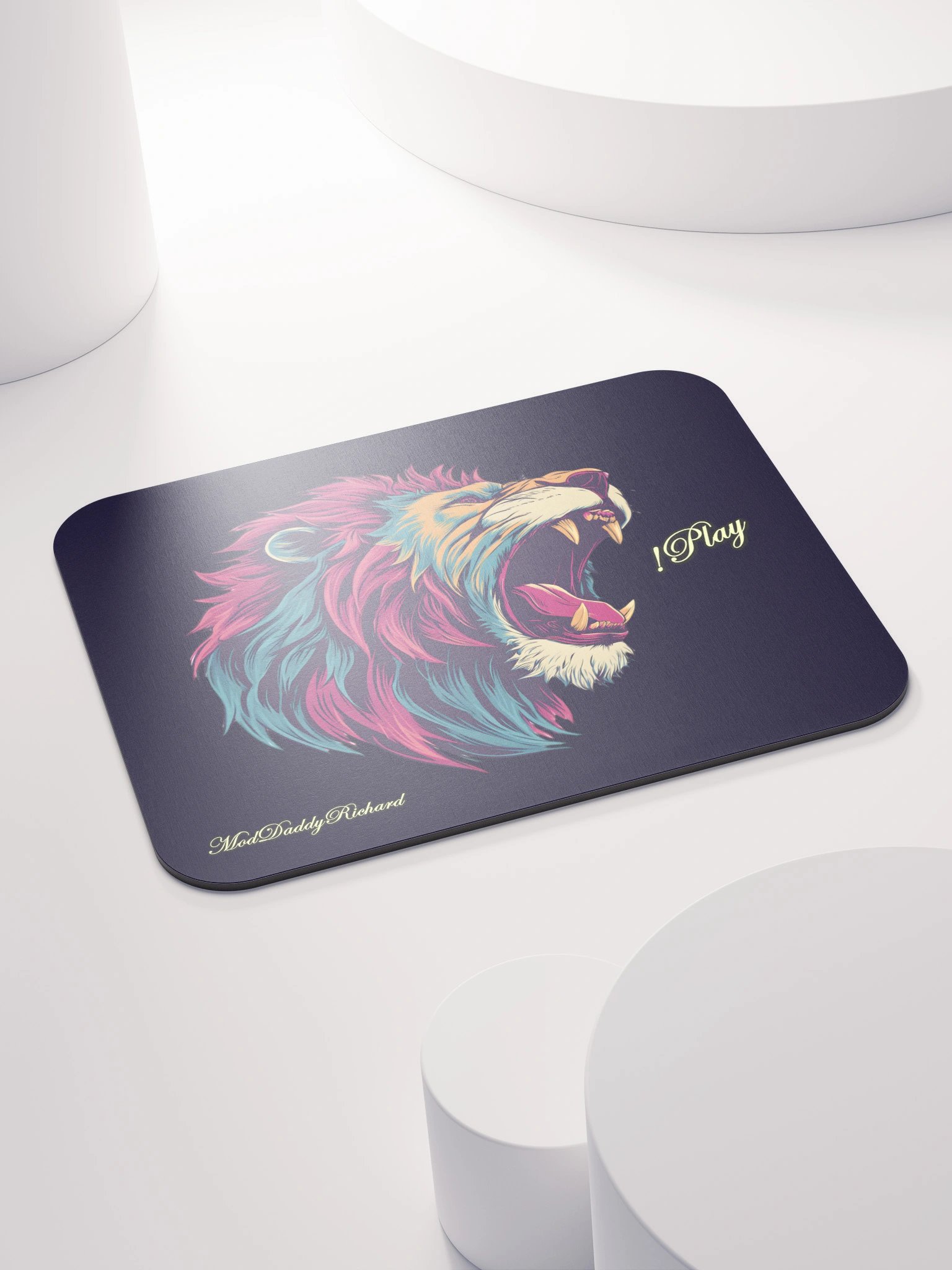 Lion's Play Mouse Mat product image (4)