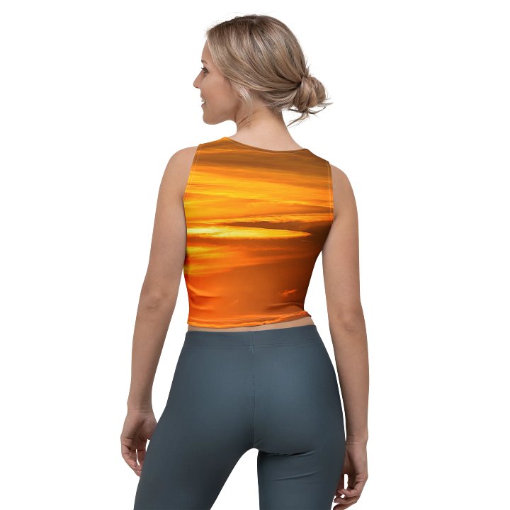 'Moods III' All-Over Crop Top product image (2)
