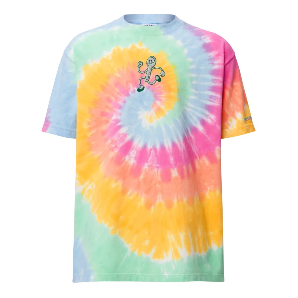 POWERED BY SPOONIE embroidered tie-dye tee product image (83)
