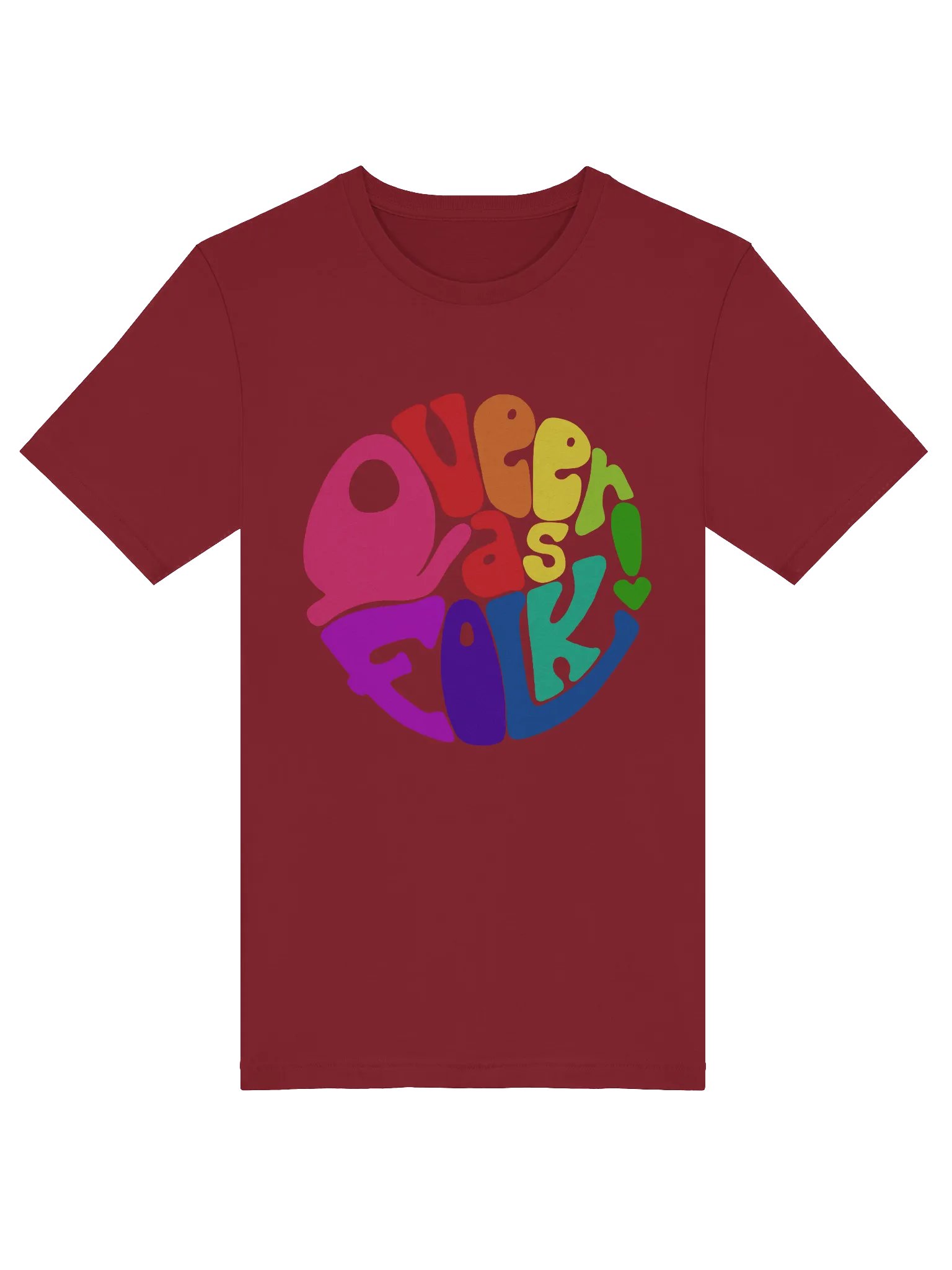 Full Pride Queer as Folk big print tee product image (5)