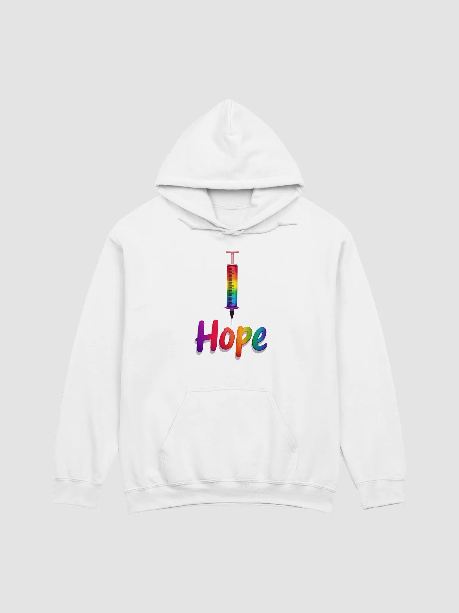 Rainbow Hope Syringe Hoodie product image (1)