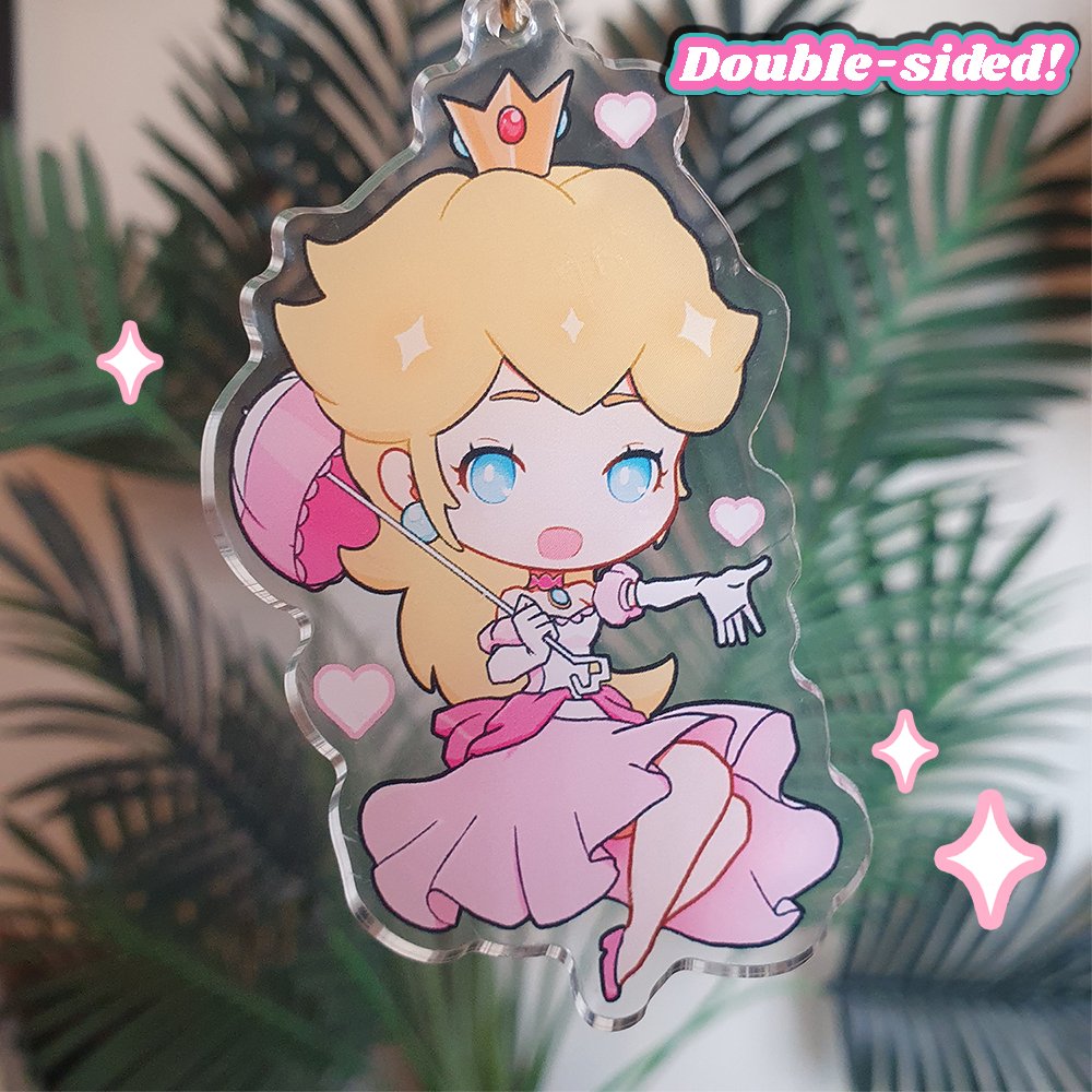 Peachy Acrylic Charm product image (1)