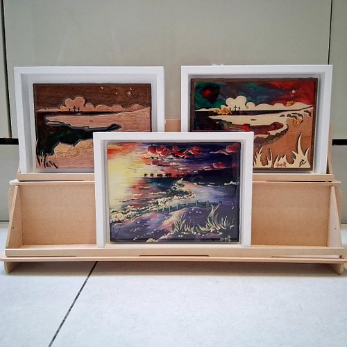 Getting ready for selling at @craft.love.market.whitstable on 16th-17th May! 

#whitstableart #whitstable #tankertonbeach #cr...