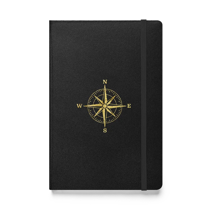 Compass - Vintage Gold | Hardcover Bound Notebook | JournalBook® product image (1)