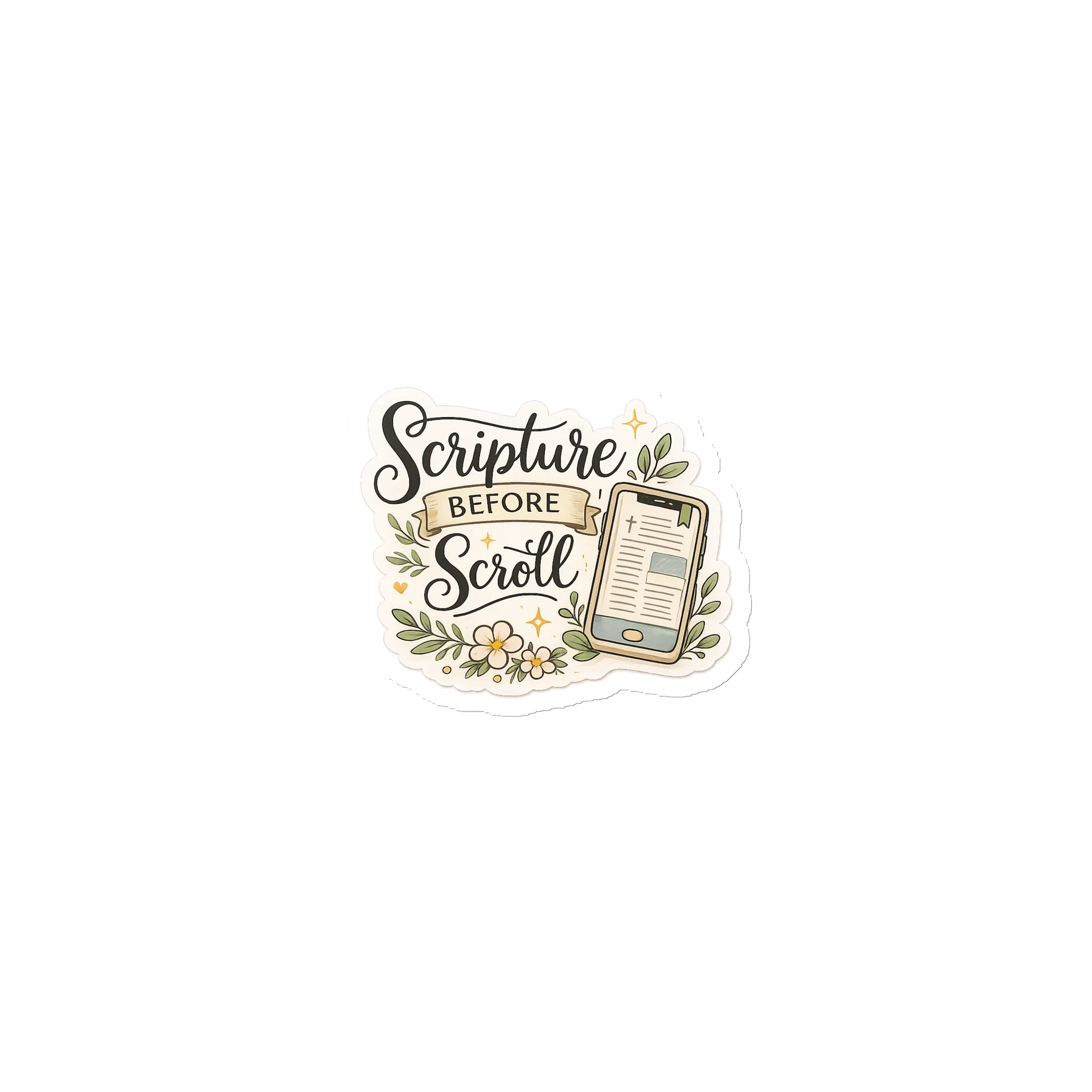 Scripture Before Scroll Magnet product image (1)