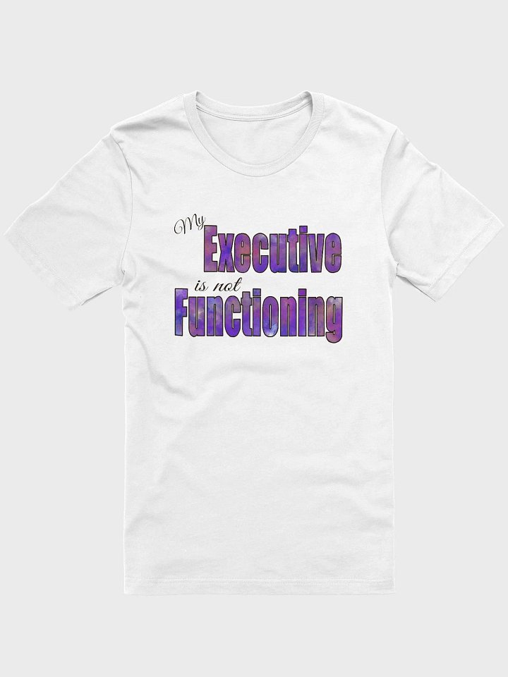 Executive Dysfunction, white product image (1)