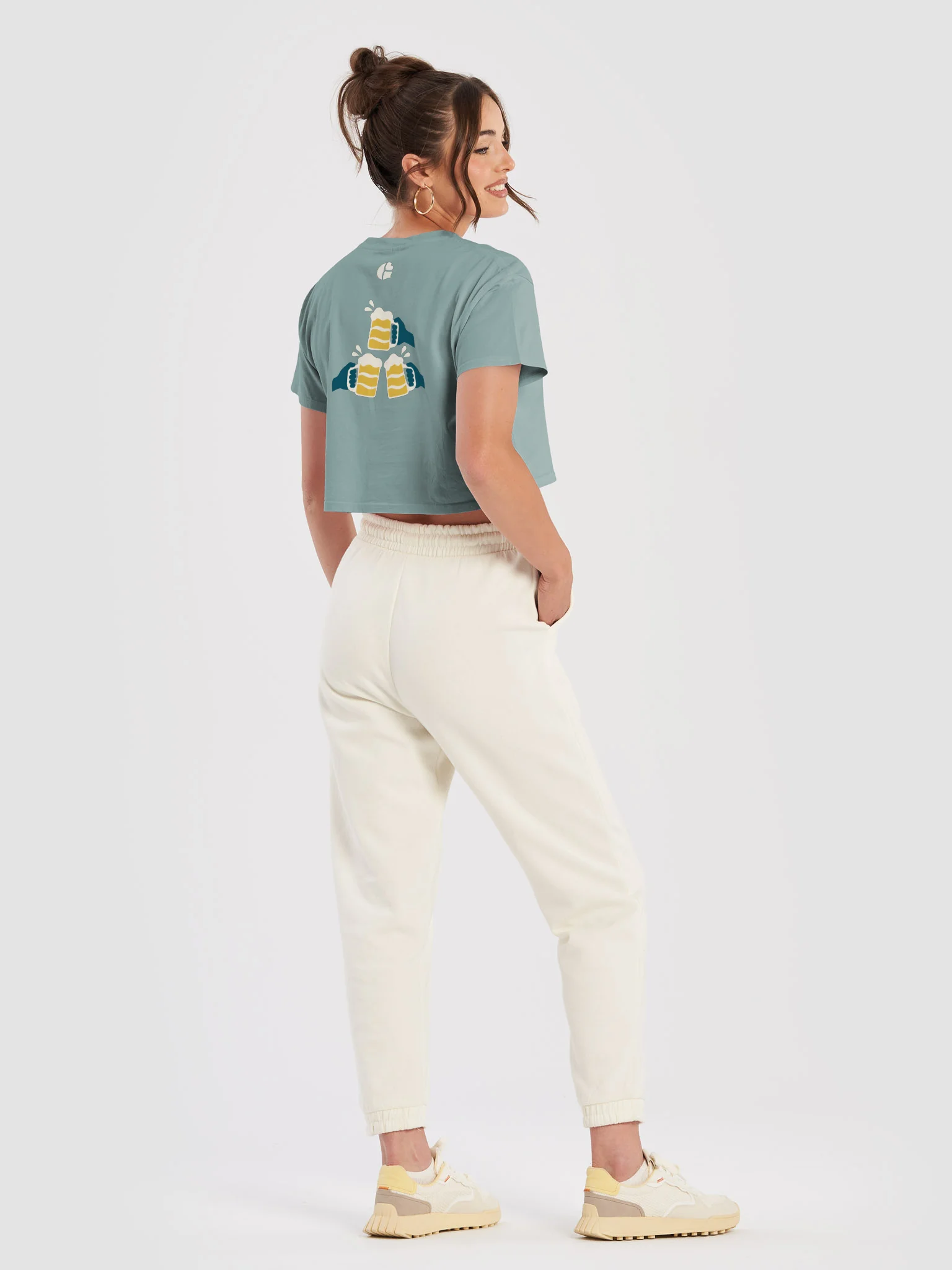 CBG Oktoberfest 2026 Women's Premium Crop Top - Cheers product image (6)