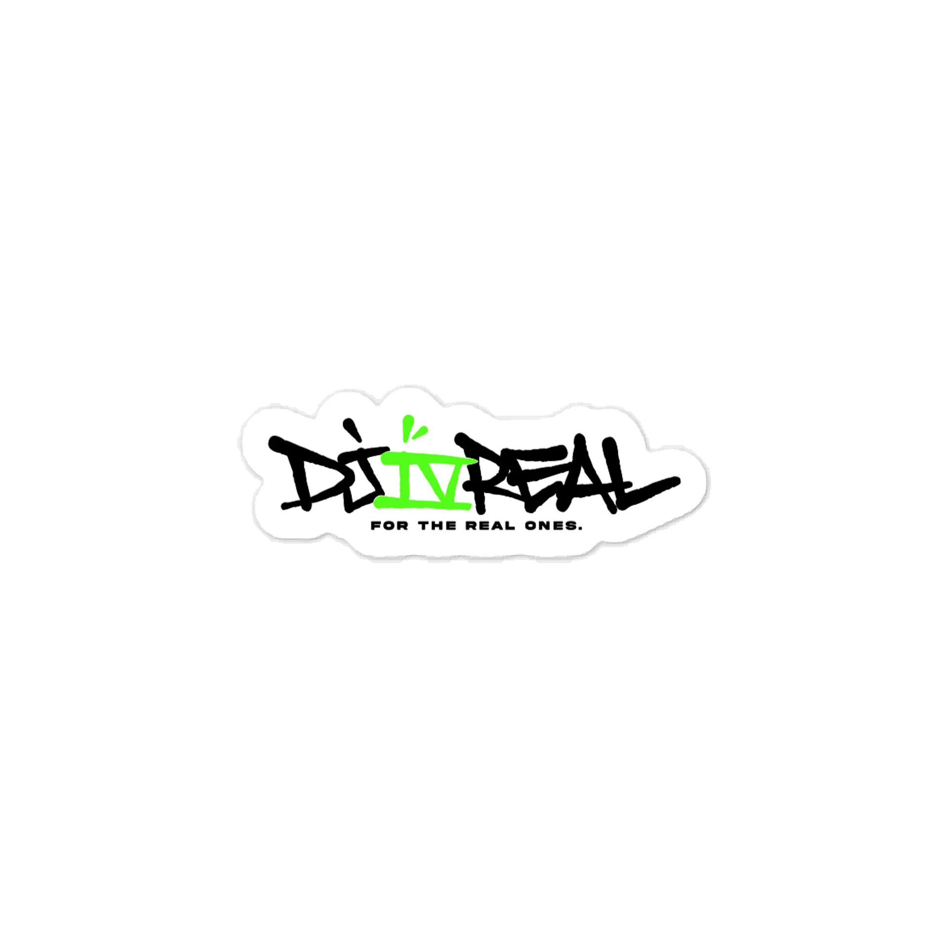 DJ IVREAL Green sticker product image (1)