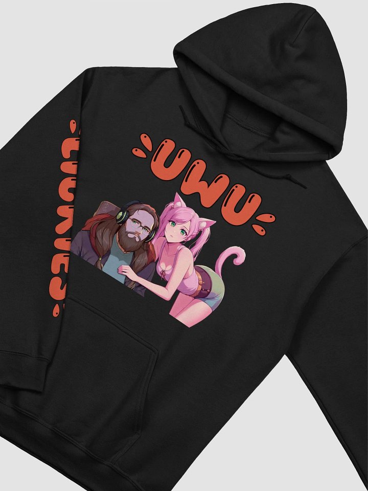 Metal UwU Hoodie product image (2)