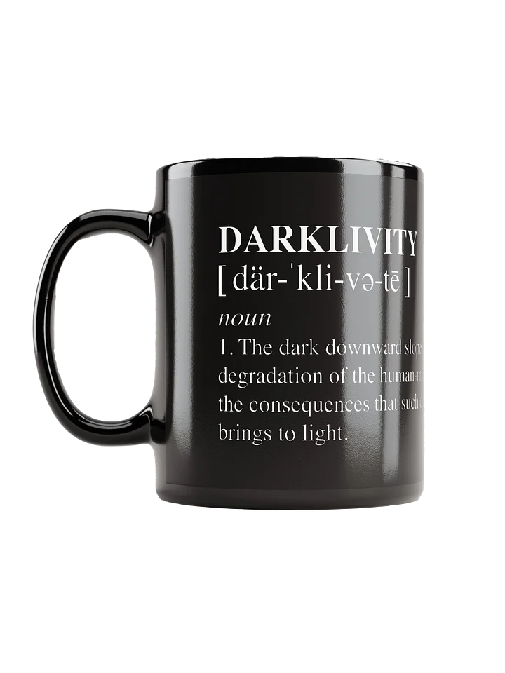 DARKLIVITY Definition Mug | Black product image (2)