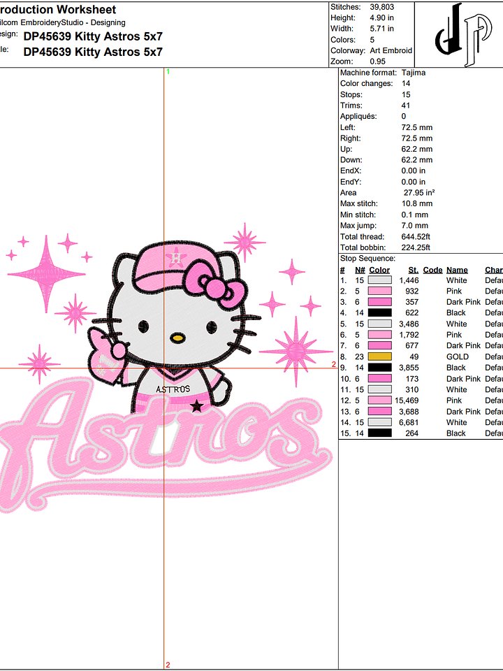 HELLO KITTY ASTROS product image (2)