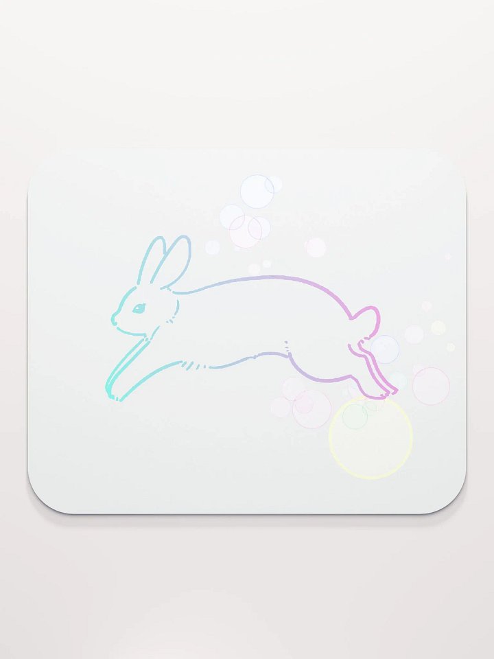 Bubble Bunny Mouse Pad product image (2)