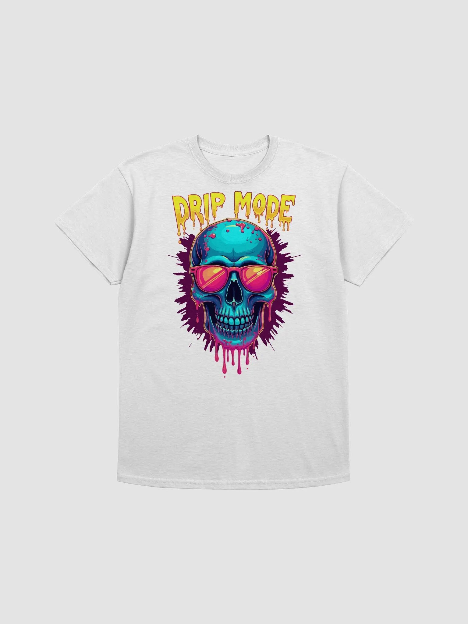 Drip Mode Skull T-Shirt product image (1)