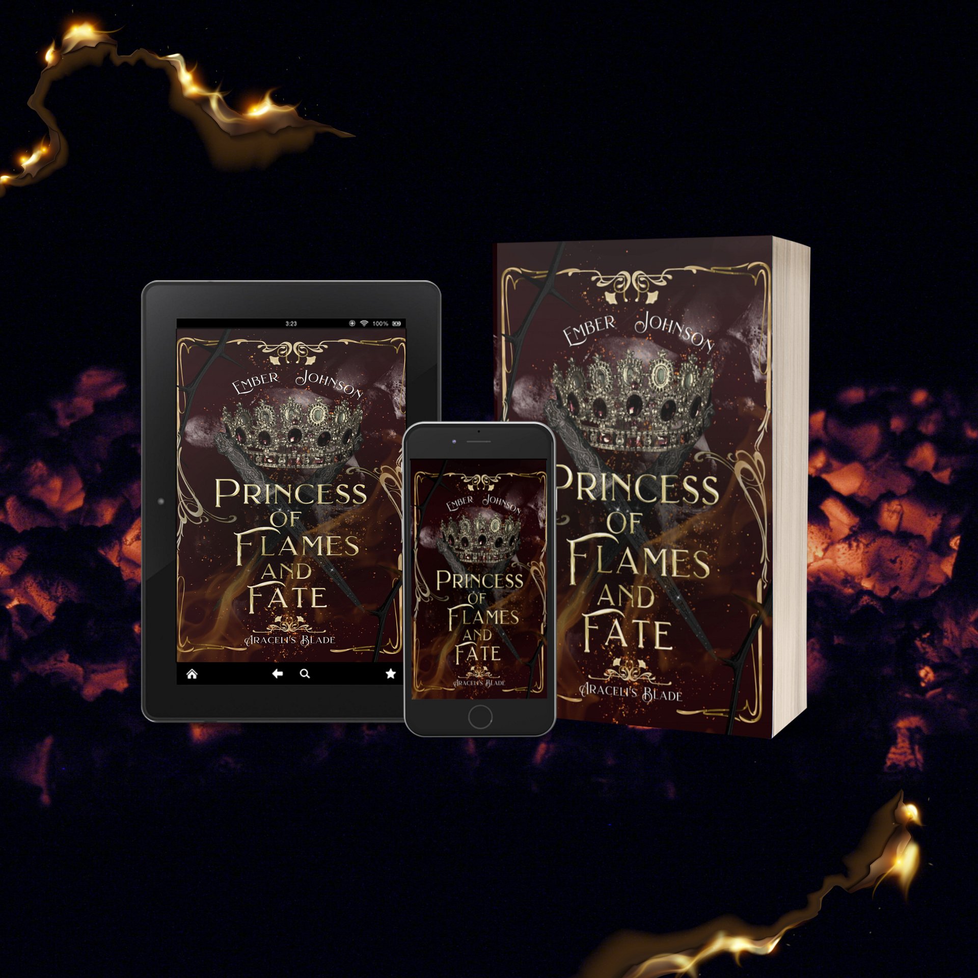 Signed Paperback - Princess of Flames and Fate product image (4)