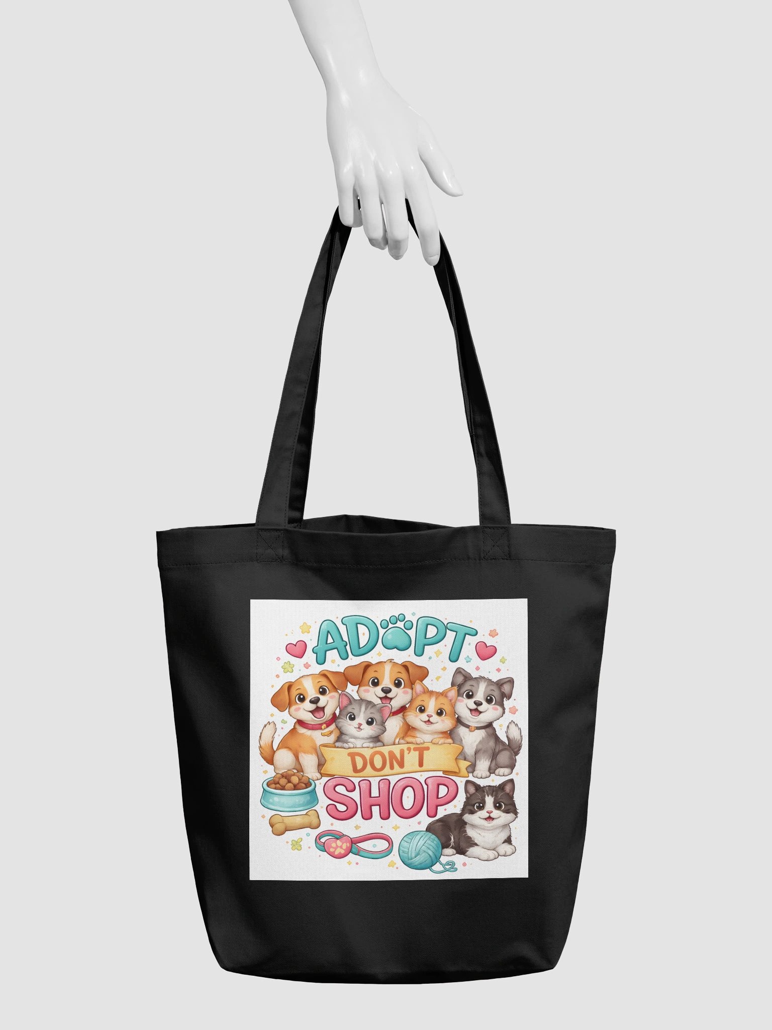 Adopt Don't Shop Tote Bag product image (5)