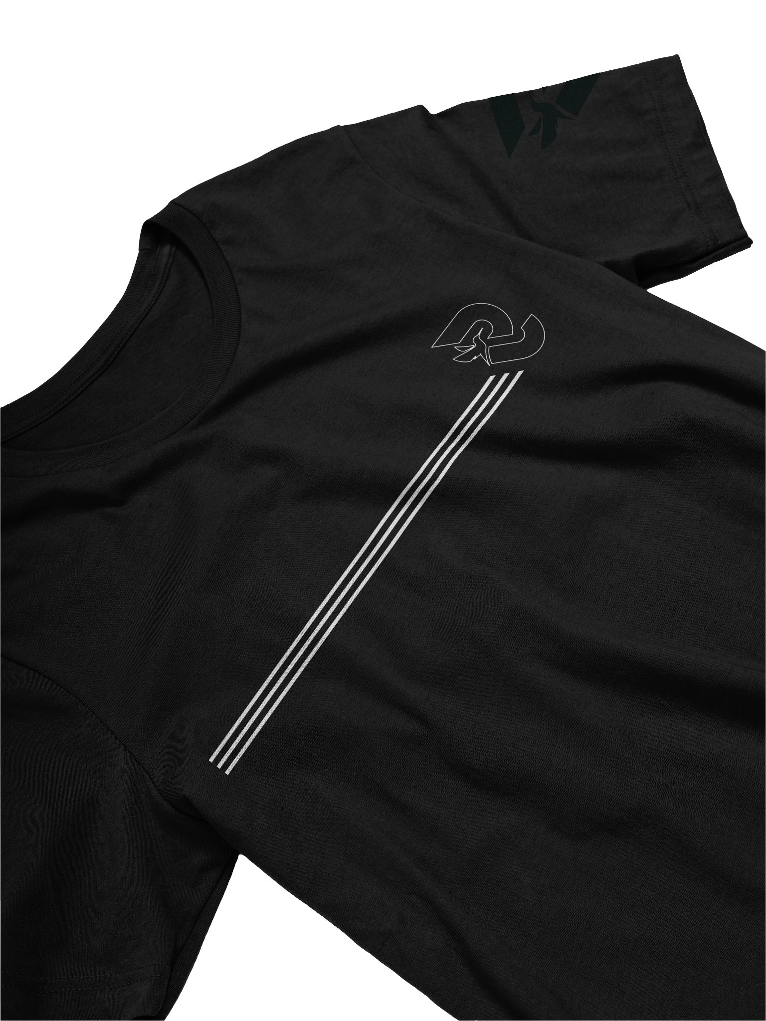 White Icon Striped Tee product image (2)