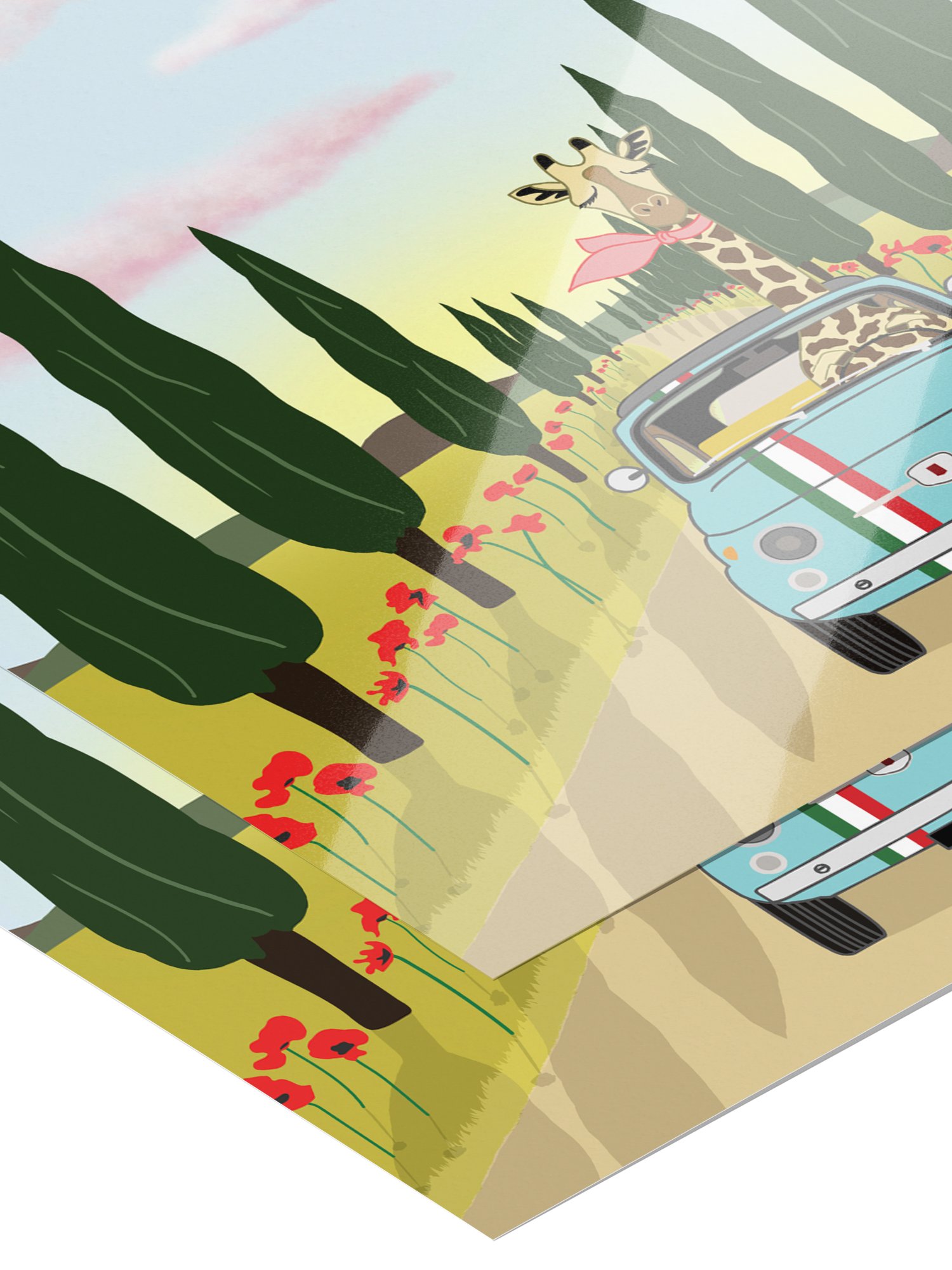 Driving Through Tuscany - Poster product image (4)
