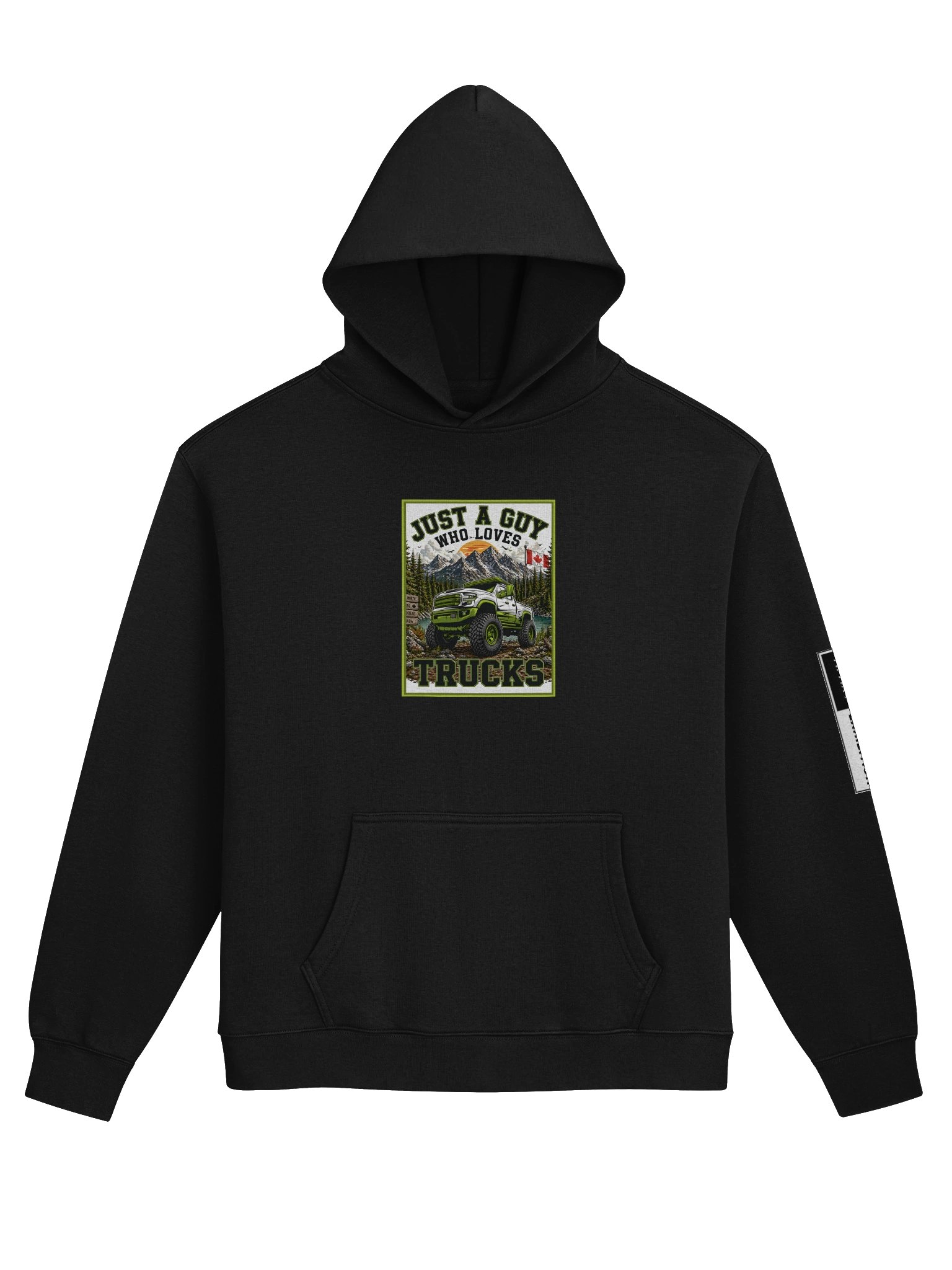 "JUST A GUY WHO LOVES TRUCKS" Premium Oversized Hoodie product image (1)