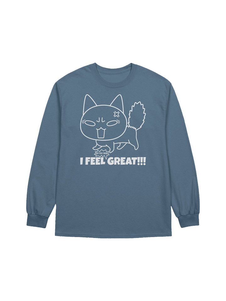 Ironic Emotional Expression - Unisex Adult Long Sleeve T-shirt product image (1)