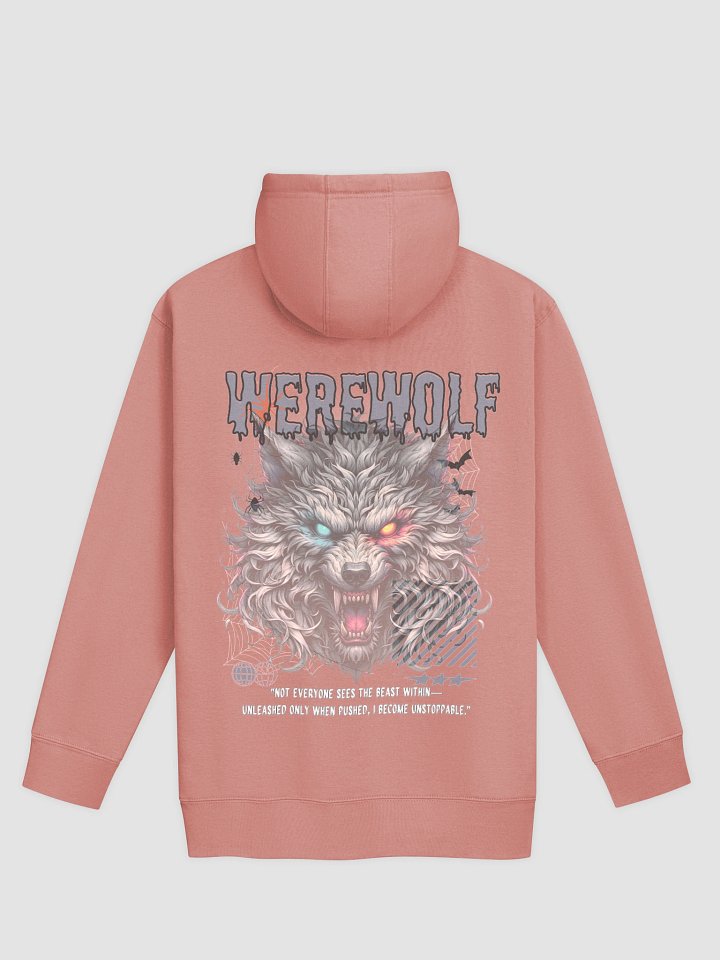 Symmetrical Wing Premium Hoodie – Streetwear Graphic Heavyweight Hoodie product image (2)